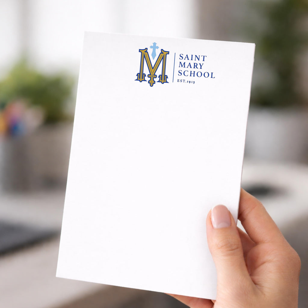 Personalized Notepads ,Available in 5 Sizes ,Custom Name or Logo