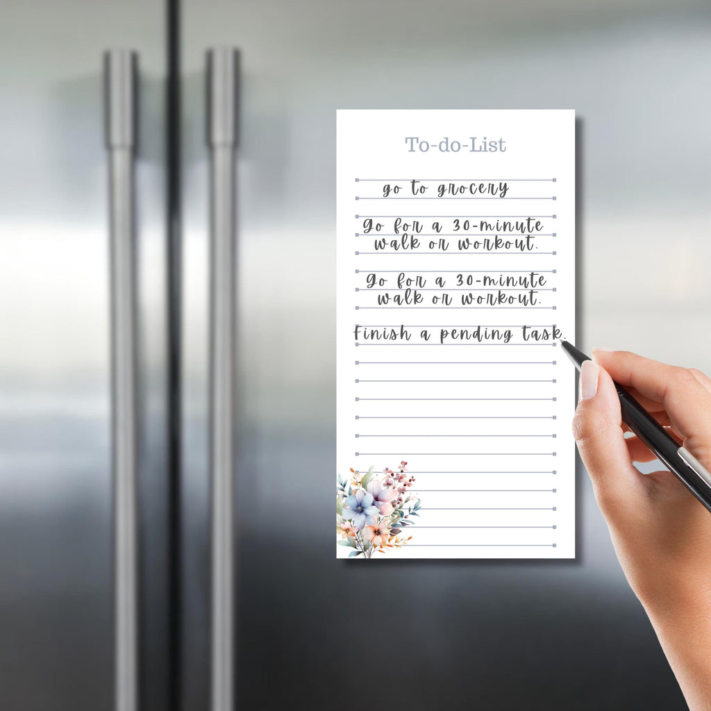 To Do List Notepad | Tear-Off Productivity Pad | FSC Paper Magnet planner