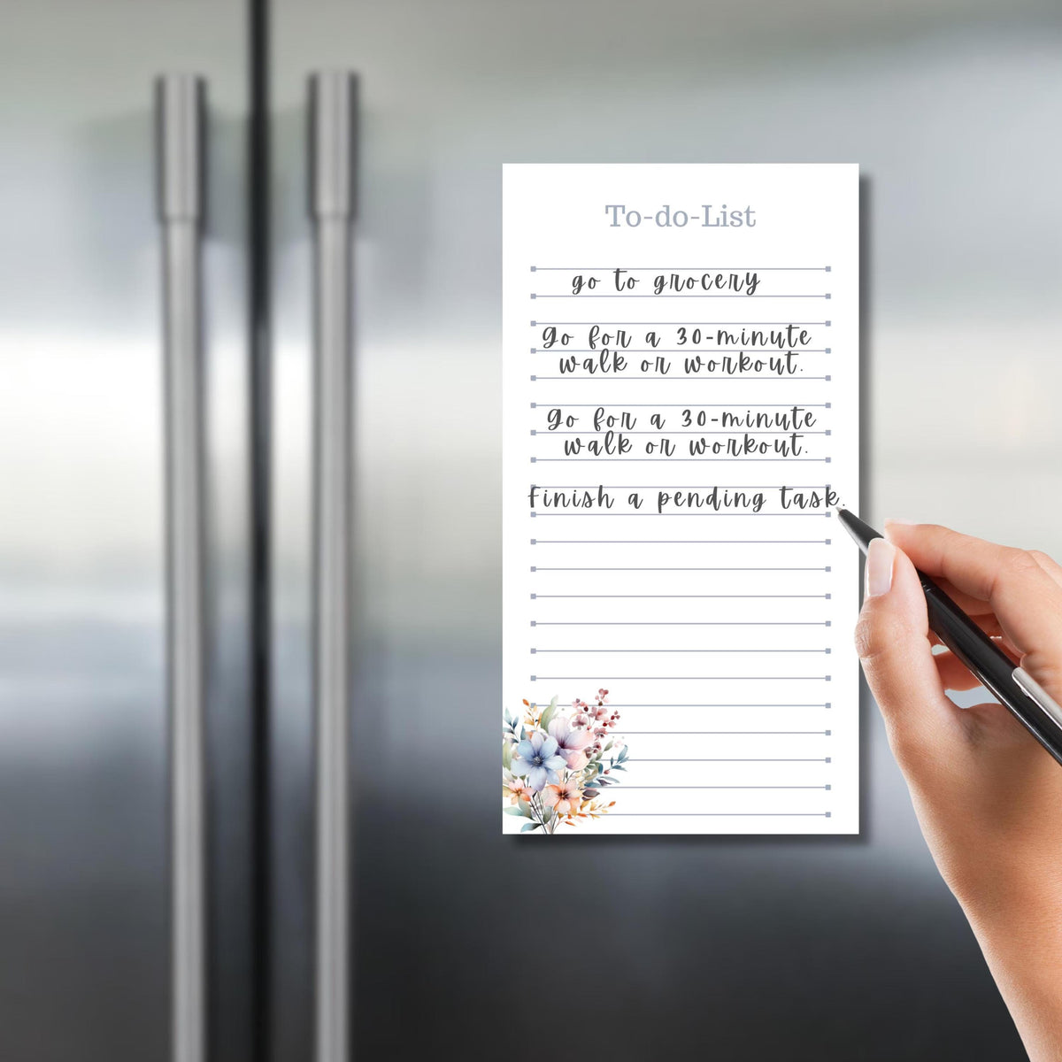To Do List Notepad | Tear-Off Productivity Pad | FSC Paper Magnet planner