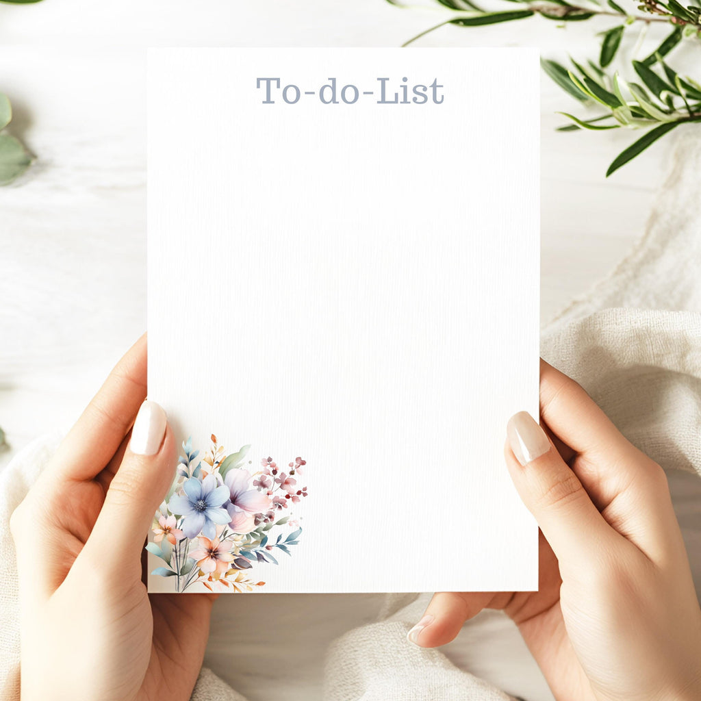 To Do List Notepad | Tear-Off Productivity Pad | FSC Paper Magnet planner