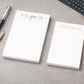 Personalized  notepad Script Monogram Notepad: Custom Stationery Gift