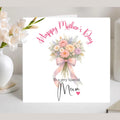 Bouquet e Floral Watercolor Mother's Day Card for Mum ,with Envelope